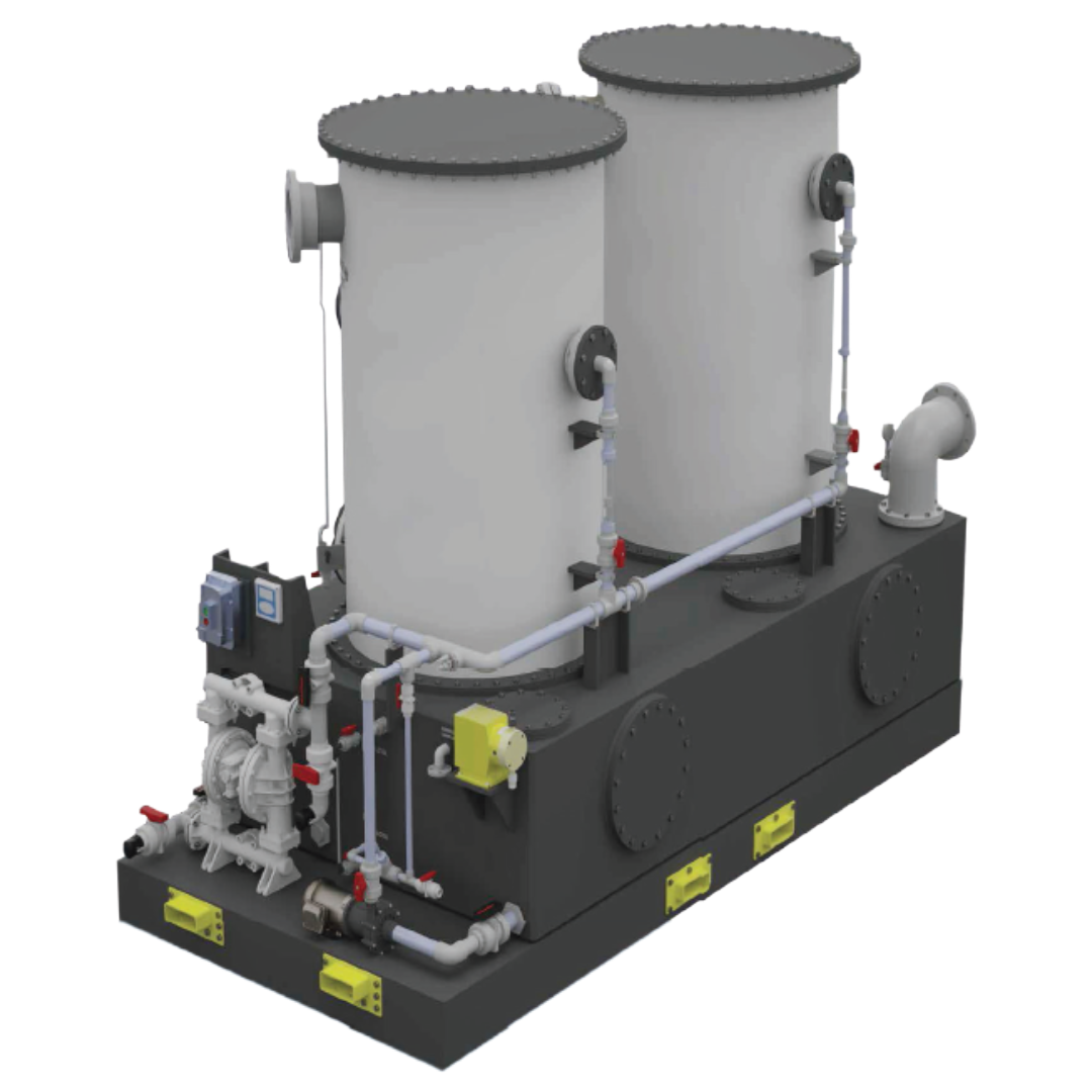 image of spray tower scrubber