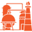 icon of petrochemical factory